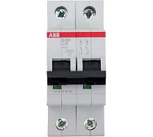 Изображение Выключатель автоматический двухполюсный 6А С S202 6кА 2CDS252001R0064 ABB 