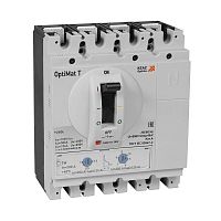 Изображение Выключатель автоматический на напряжение до 1000VAC OptiMat T250H-HV TM 160A 3P КЭАЗ 356950 
