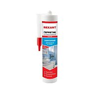 Изображение Герметик силиконовый санитарный 280мл бел. Rexant 89-0921 