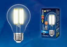 Изображение Лампа светодиодная LED-A70-23W/3000K/E27/CL PLS02WH Sky прозр. картон Uniel UL-00005897 