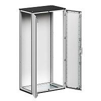Изображение Комплект напольного корпуса CQE N с двустворчатой дверью и с задней панелью 2000х1200х400мм RAM block DKC R5CQEN20124 