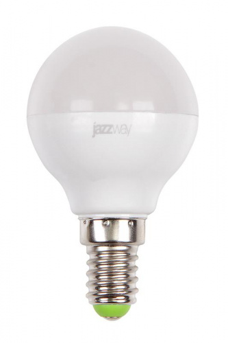 Изображение Лампа светодиодная LED 11Вт 230Вт E14 холодный матовый шар Jazzway 5019300 