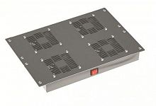 Изображение Модуль потолочный 4 вентилятора с термостатом для крыши 600 RAL9005 DKC R5VSIT6004FTB 