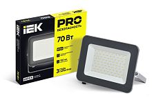 Изображение Прожектор светодиодный СДО 07-70 70Вт 6500К IP65 сер. IEK LPDO701-70-K03 