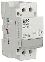 Изображение Контактор модульный KMR 40А 24В AC/DC 2НО ARMAT IEK AR-KMR20-040-20-024 