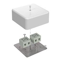 Изображение Коробка огнестойкая для кабель-канала 40-0470-FR16.0-4 Е15-Е120 103х103х45 Промрукав 40-0470-FR16.0-4 