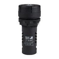 Изображение Зуммер с непрерывным сигналом OptiSignal Compact D22 С7-B-B2C черн. 24В AC/DC КЭАЗ 362181 