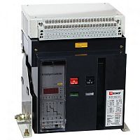 Изображение Силовой автомат. выкл. 4P Iu=2000А уставка тока расцеп.:800А 80кА IP30 с расцепит. Umin, с встр. моторн. приводом EKF  mccb45-2000-2000-4P 