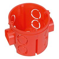 Изображение Коробка установочная СП углубленная 80-0510 безгалогенная (HF) 68х62 Промрукав 80-0510 