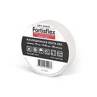Изображение Изолента ПВХ Heavy Duty 19х0.18х20 бел. Fortisflex 90818 