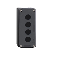 Изображение Корпус кнопочного поста OptiSignal Compact D22 С7-BD67-4 4 отв. IP67 XALD04 КЭАЗ 362236 