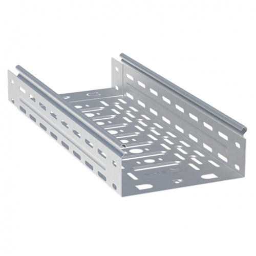 Изображение Лоток перфорированный металлический 80х150x3000-1,2мм (24м) EKF  L8015001-1,2 
