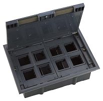 Изображение Люк MultiDesk MDK10 на 16мод. IP40 с монтажной коробкой для фальшпола SE MDK10116 