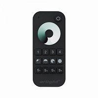 Изображение Пульт SMART-R24-DIM Black (4 зоны, 2.4G) (Arlight, IP20 Пластик, 5 лет) 23475 