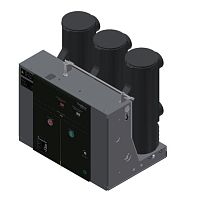 Изображение Выключатель вакуумный VAR 10кВ 1600А 40кА MCH AC/DC 220В MX/XF AC/DC 220В 275мм выкат. SE VAR10W1640V2V2L 