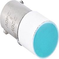 Изображение Лампа BA9s для NP2 AC/DC48В (LED) (R) син. CHINT 576755 