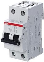 Изображение 2CDS252001R0044, Автоматический выключатель 2-полюсный S202 C4 6кА 
