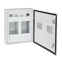 Изображение Корпус металлический ЩУРн-ПРО-3х2-МП/18-550х470х147-IP66-УХЛ1 (3фх2 счетчика на МП с окном учета 18 модулей ПРО) КЭАЗ 367476 