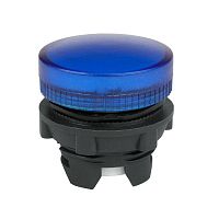 Изображение Головка сигнальной лампы OptiSignal D22 A5-L-6 син. пластик ZB5AV063 КЭАЗ 332304 