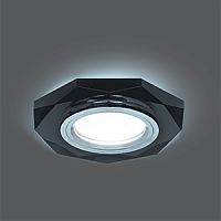 Изображение Светильник Backlight BL056 Восемь гран. Графит/Хром, Gu5.3, LED 4100K 1/40 BL056 
