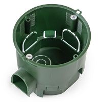 Изображение Коробка установочная 68х60 углубленная безгалогенная (HF) с саморезами Промрукав 80-0550С 