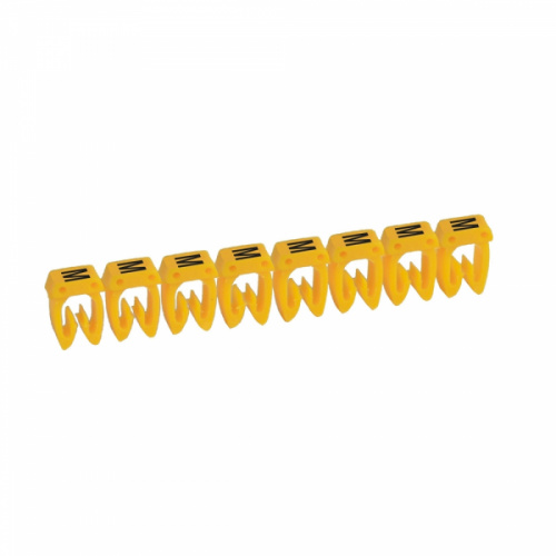 Изображение Маркер каб. 4.0-6.0кв.мм CAB3 "M" желт. (уп.300шт) Leg 038372 