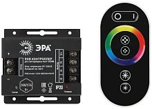 Изображение Контроллер для светодиодной ленты с радио пультом RGBController-12/24V-288/576W-IP20-RF ЭРА Б0061111 