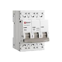 Изображение Автоматический выключатель ВА 47-63N MA 3P 6А (D) 6кА без теплового расцепителя PROXIMA EKF M63MA636D 