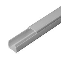 Изображение Кабель-канал 16х16 L2000 с двойн. замком RAL 7035 сер. Промрукав PR03.0070 