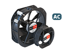 Изображение Вентилятор осевой перем.тока G2260-A22C-5PBHL  Silart  730 м³/ч  Габариты Ø=222, 60 , Рабочее напряжение, В: 230 AC 