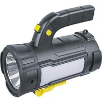 Изображение Фонарь-прожектор кемпинговый NPT-SP30-ACCU 1LED 10Вт+2х18LED 3Вт li-ion 6Ач Navigator 93811 