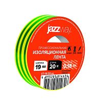 Изображение Изолента ПВХ 19ммх20м жел./зел. JazzWay 5014626 