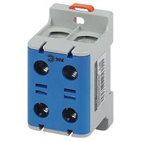 Изображение Клемма силовая вводная двойн. КСВ NO-224-141 (KE67.2) 16-95кв.мм N син. Эра Б0065612 