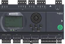 Изображение Контроллер логический программируемый S172 24В DC дисплей 28 IO: 8 DI 8 DO (транзистор) 8 AI 4 AO 2хRS485 1хRJ45 SE SM172PS11BDT 