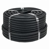 Изображение Труба гофр. ПНД с протяжкой d20 мм (100 м) черная EKF-Plast tpnd-20 
