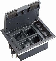 Изображение Люк MultiDesk MDK10 на 8мод. IP40 с монтажной коробкой для фальшпола SE MDK10108 