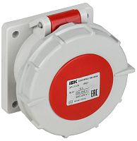 Изображение Розетка встраиваемая прямая ССИ-6152 16А 5п 3P+PE+N 6ч 380В IP67 IEK PSR62-016-5-0-67 