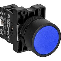 Изображение Кнопка управления NP2-EA62 без подсветки 1НЗ IP40 (R) син. CHINT 575557 
