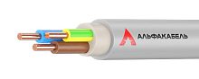 Изображение Кабель NYM-J 3х2.5 0.66кВ (уп.5м) АЛЬФАКАБЕЛЬ 05133 