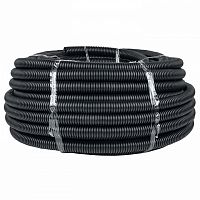 Изображение Труба гофр. ПНД с протяжкой d32 мм (50 м) черная EKF-Plast tpnd-32n 