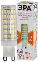 Изображение Лампа светодиодная LED 9Вт JCD 2700К G9 теплый капсула Б0033185 