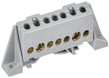 Изображение Шина L "фаза" в комб. изол. "Стойка" 8х12-7-Ср TEKFOR IEK TF-NN20-07-DP-K03 