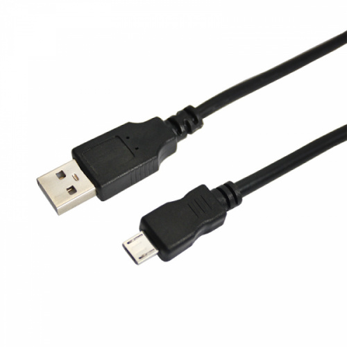 Изображение Шнур micro USB (male) - USB-A (male) 3м черн. Rexant 18-1166-2 