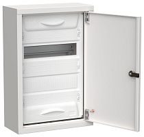 Изображение Корпус ЩРн-24 (1х24) TITAN 5 460х310х140 IP31 метал. бел. IEK TI5-50-N-024-31 
