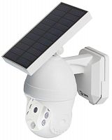 Изображение Светильник светодиодный "Камера" ERAFS012-10 6LED 8х24см фасадный на солнечн. батарее с датчиком движения ЭРА Б0057600 