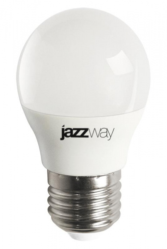 Изображение Лампа светодиодная PLED-LX G45 8Вт 3000К E27 JazzWay 5028654 