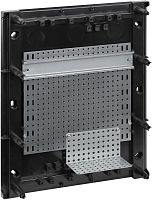 Изображение Щит навесной 24мод. слаботочный мультимедийный с черн. дверцей с монтажн. платой в компл. Рувинил 68324Ч-СЛ 