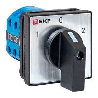 Изображение Переключатель кулачковый ПК-1-22 10А 2P «1-0-2» IP65 EKF pk-1-22-10-65 