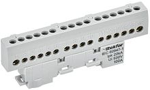 Изображение Шина L "фаза" изол. на универс. держ. 6х9-16-Ср TEKFOR IEK TF-NN10-16-KL-K03 