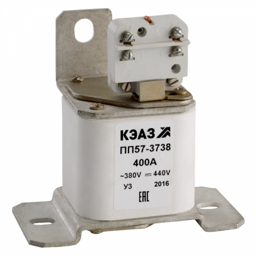 Изображение Предохранитель ПП57-37682-НС-400А-У3-КЭАЗ  111165 